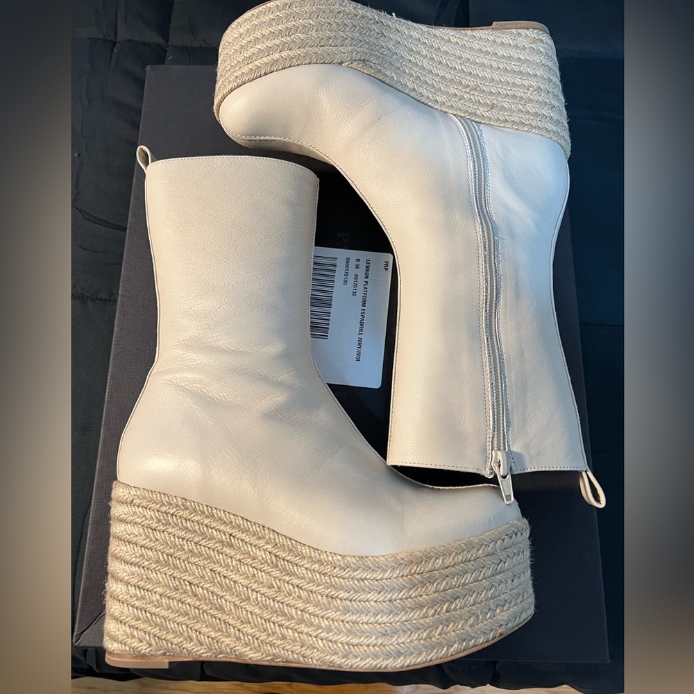 Paloma Barcelo Espadrille Platform Boots